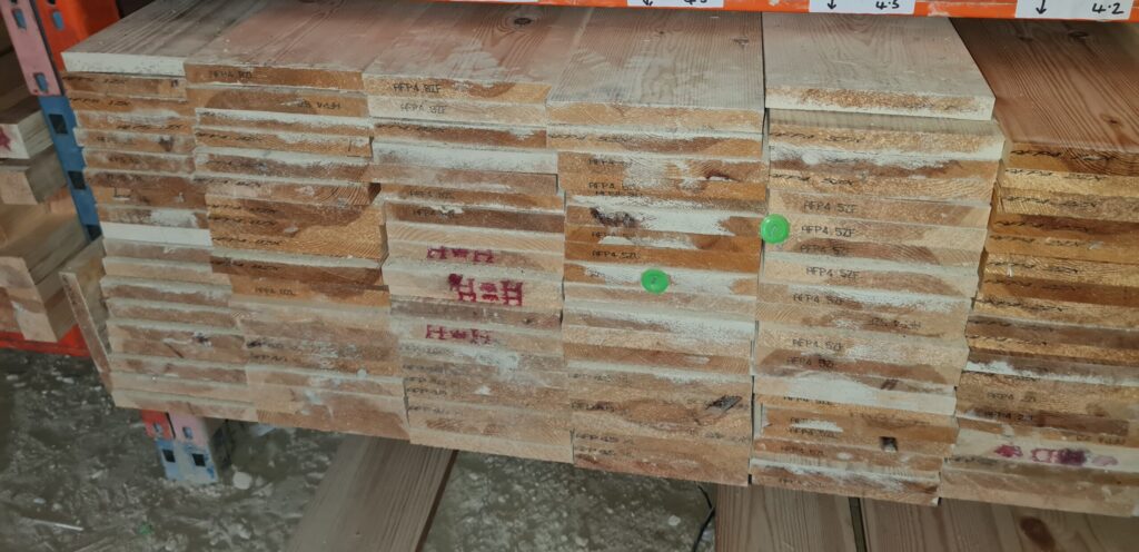 7x1 Planed Untreated Timber