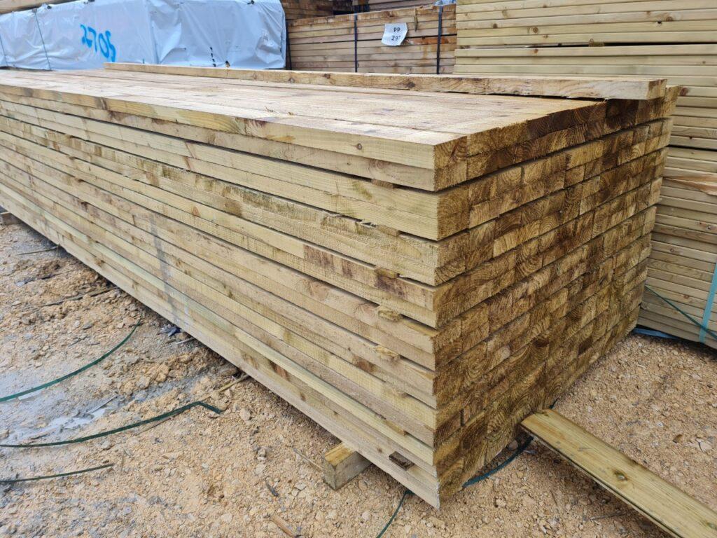 38mm x 88mm Sawn Treated Timber