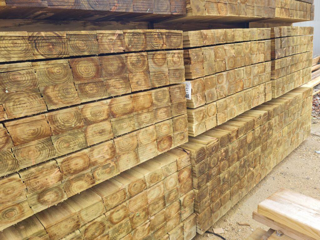 featheredge Fencing Timber