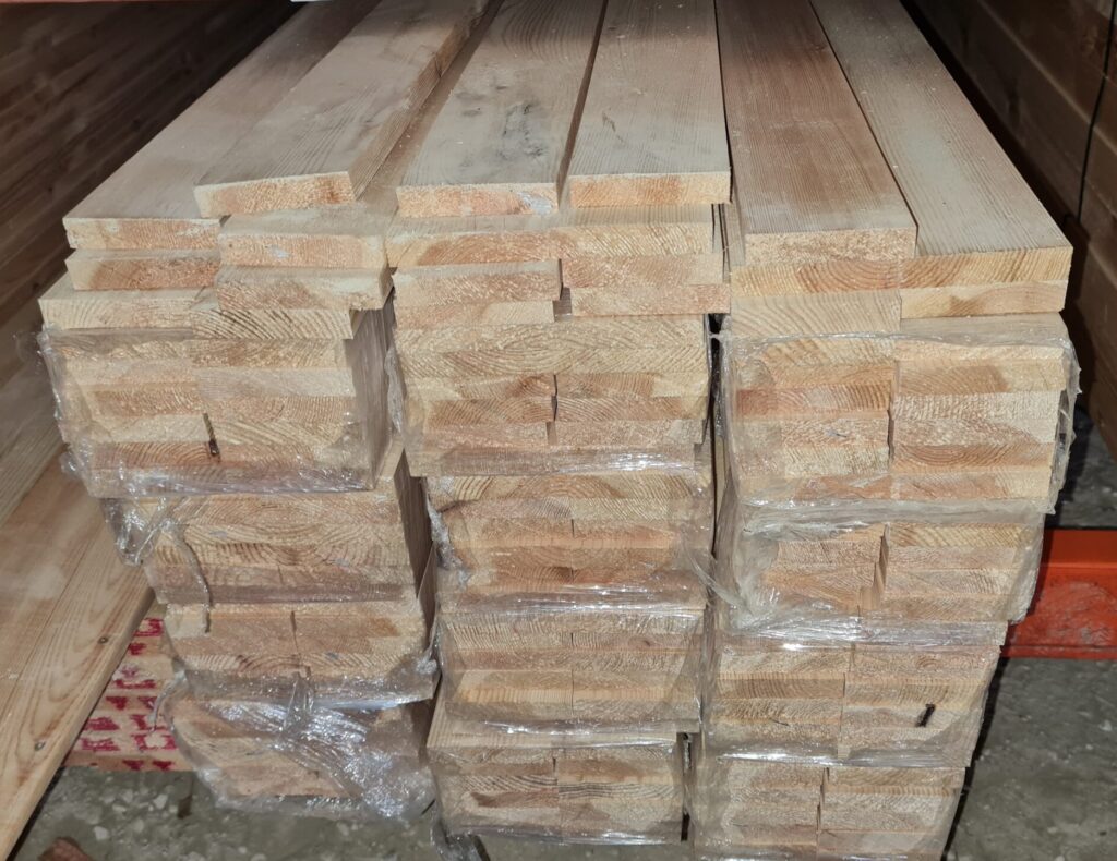 3x1/2 Planed Untreated Timber